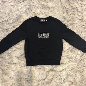 Kith Marvel Spiderman Black Crewneck Sweatshirt